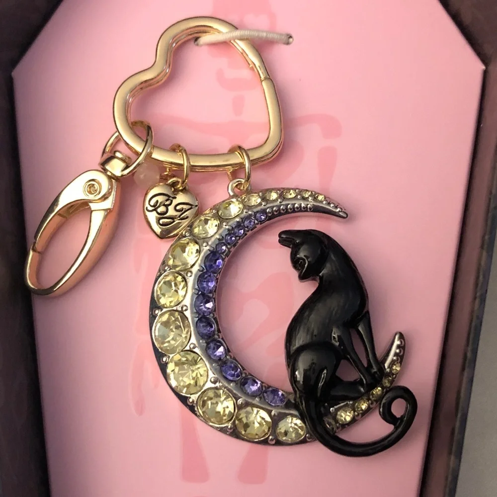 Betsey Johnson polished gold
